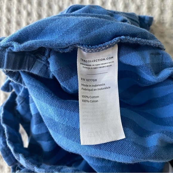 Tea Collection 6-9 Month Striped Bubble Romper - Picture 3 of 4